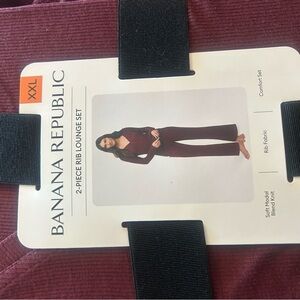 Banana Republic Deep Red Lounge Set